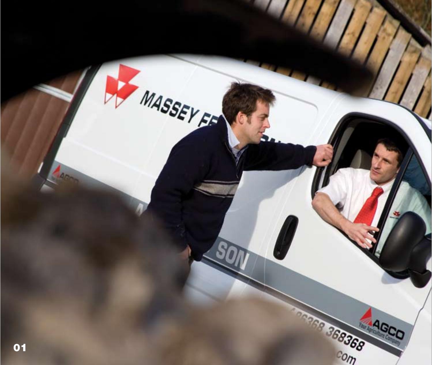 MASSEY FERGUSON 5400 - Une assistance locale pratique au moment opportun - 1