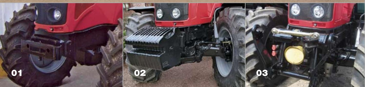 MASSEY FERGUSON 5400 - Attelage avant et prise de force avant en option - 2