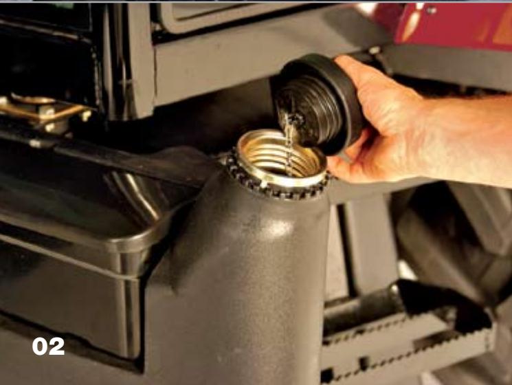 MASSEY FERGUSON 5400 - Des opérations d'entretien courant simples et rapides - 2