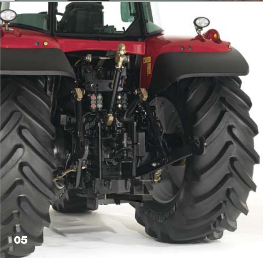 MASSEY FERGUSON 6400 - ATC et QuadLink - 5