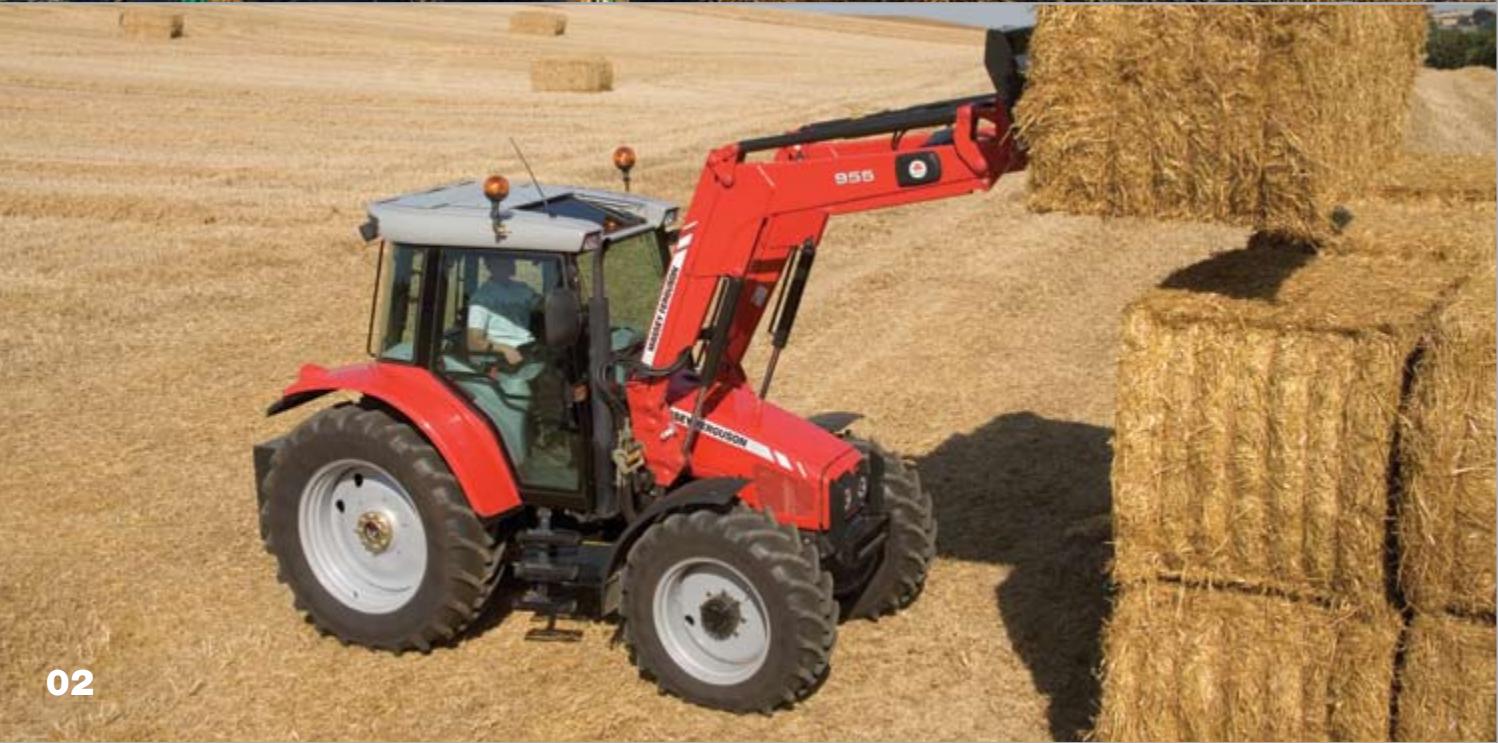MASSEY FERGUSON 6400 - Points forts des séries MF 6400 et MF 7400 - 2