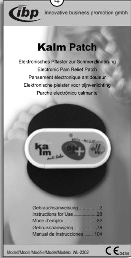 IBP KALM PATCH - Desembalar y probar el Kalm Patch - 3