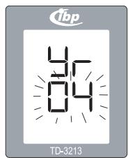 IBP TD 3213 - Vous réglez l'horaire et la date de cette manière - 1