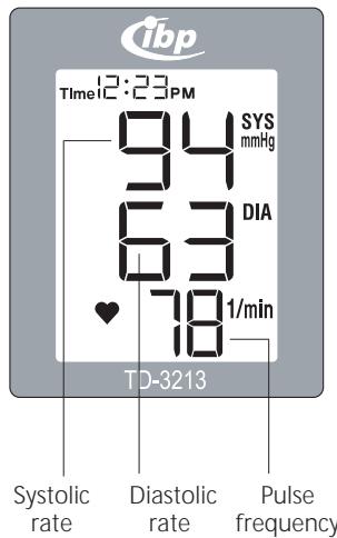 IBP TD 3213 - making a blood pressure measurement - 2