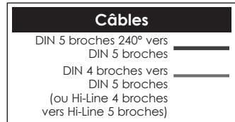 NAIM SUPERLINE - Branchements du superline - 2