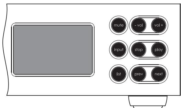 NAIM UNITI - Boutons de la façon (mode lecture normale) - 1