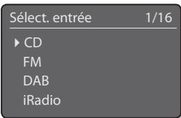 NAIM UNITI - Le menu Entrées - 1