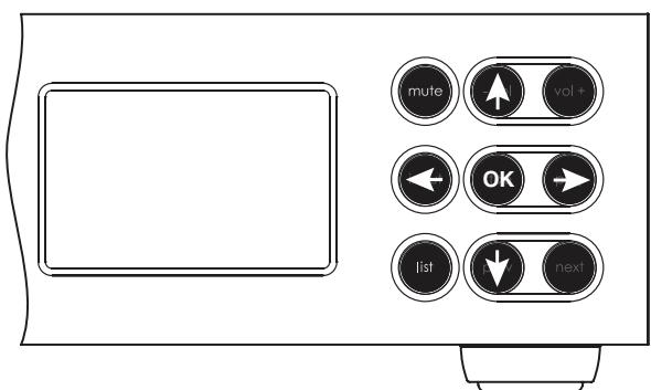 NAIM UNITI - Boutons de la façon (modes listed et réglages) - 1