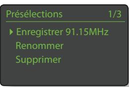 NAIM UNITIQUTE - Enregistrer des pré-sélections - 1
