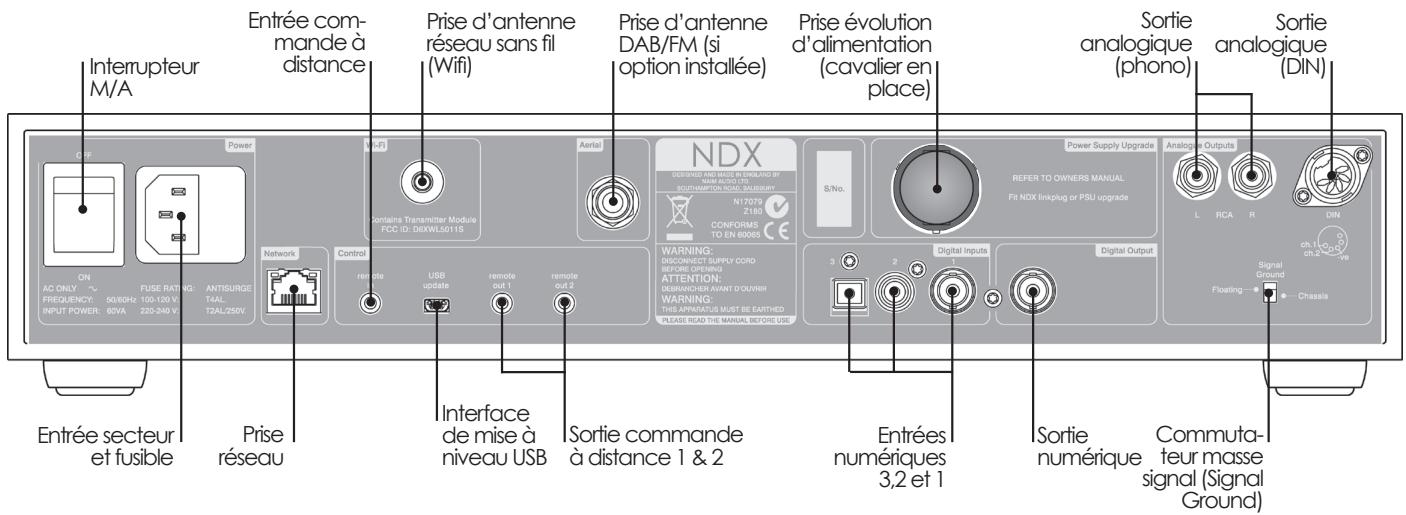 NAIM ND5 XS - Panneau arrête du NDX - 1