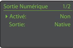 NAIM ND5 XS - Le menu Sortie numérique - 1