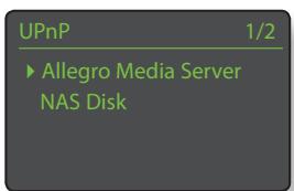 NAIM ND5 XS - Scanner les serveurs et dire des fichiers - 1