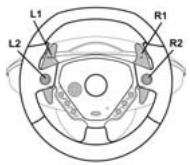 TRUSTMASTER ENZO 2-IN-1 RACING WHEEL - Mapping (alleen PS2) - 1