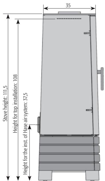 HASE AKABA - Akaba direct vent stove - 2