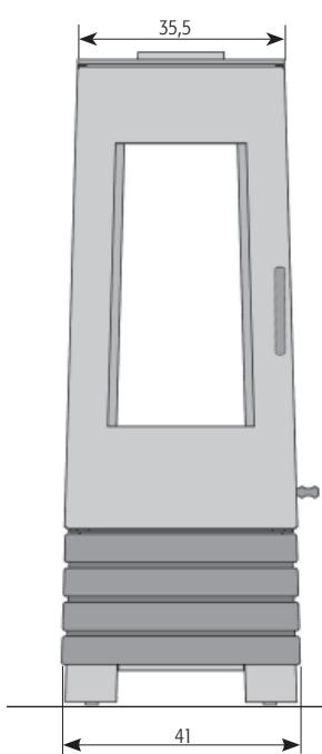 HASE AKABA - Akaba direct vent stove - 1