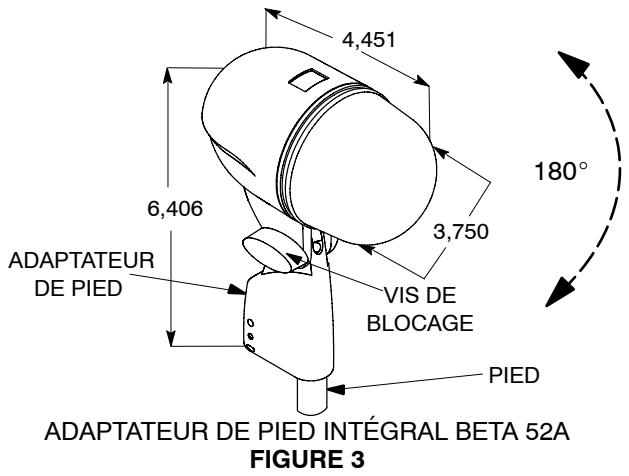 SHURE BETA 52 - Adaptateur de pied régliable, verrouillable - 1