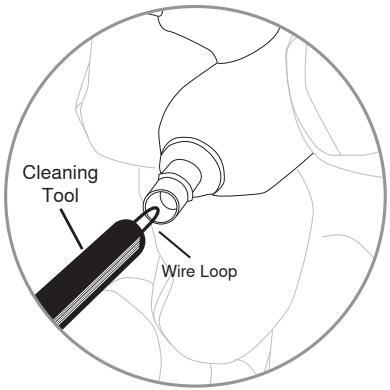 SHURE SOUND ISOLATING EARPHONES - Cleaning the Earphone Nozzle - 1