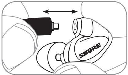 SHURE SOUND ISOLATING EARPHONES - 1