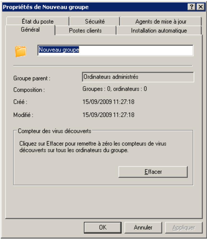 KASPERSKY ADMINISTRATION KIT 8.0 - Parametres generaux - 1