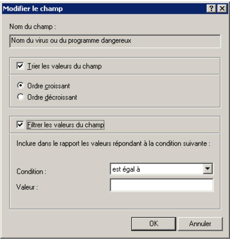 KASPERSKY ADMINISTRATION KIT 8.0 - Affichage et modification des modeles de rapport - 1