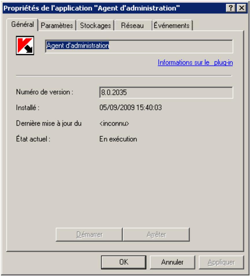 KASPERSKY ADMINISTRATION KIT 8.0 - Configuration des parametres de l'agent d'administration - 1