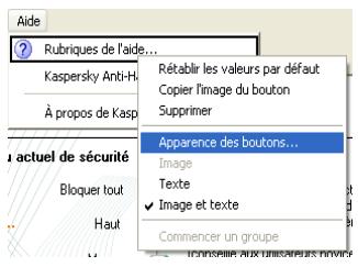 KASPERSKY ANTI-HACKER 1.8 - Modification et enregistrement des paramètres de l'interface - 4