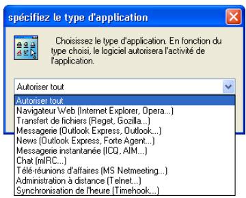 KASPERSKY ANTI-HACKER 1.8 - Description de la regle - 4