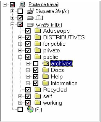 KASPERSKY ANTI-VIRUS 4.5 - Paramètres de l'analyse - Catégorie Objects - 4
