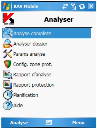 KASPERSKY ANTI-VIRUS MOBILE 6.0 - Analyse à la demande - 1