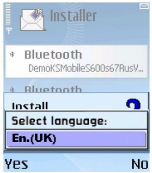 KASPERSKY ANTI-VIRUS MOBILE 6.0 - Installation de Kaspersky Antivirus - 5