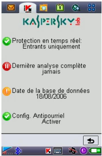 KASPERSKY ANTI-VIRUS MOBILE 6.0 - Lancement de l'application - 1