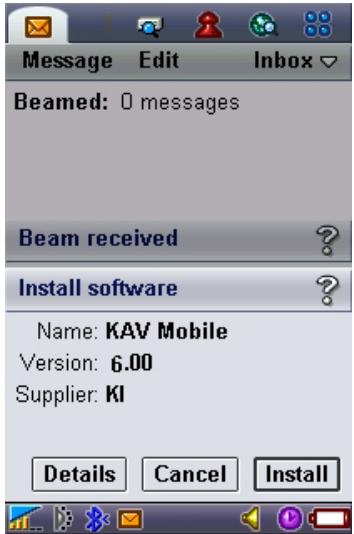 KASPERSKY ANTI-VIRUS MOBILE 6.0 - Installation de Kaspersky Antivirus - 2