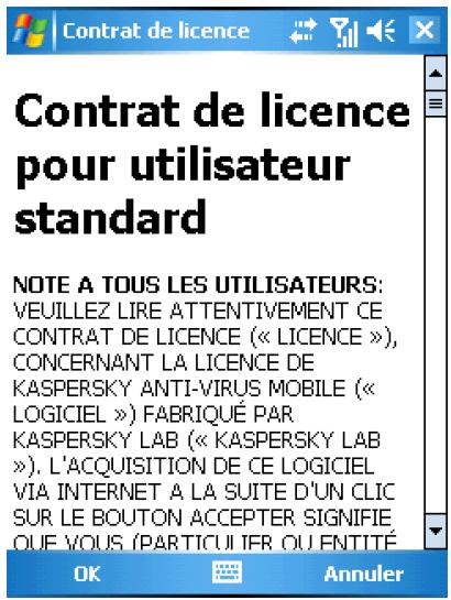 KASPERSKY ANTI-VIRUS MOBILE 6.0 - Installation de Kaspersky AntiVirus - 1