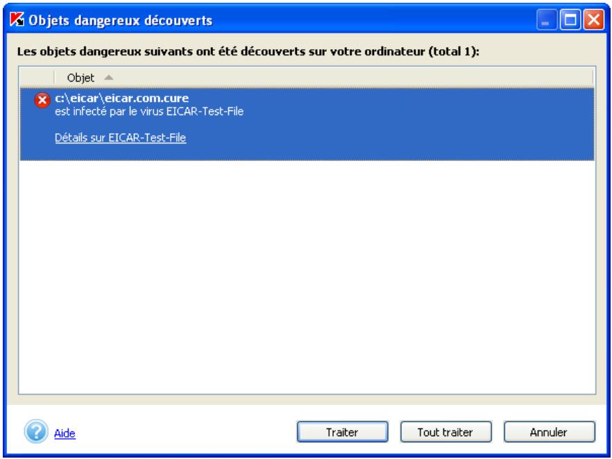 KASPERSKY ANTI-VIRUS PERSONAL 5.0 - CHAPITRE 11. TRAITEMENT DES VIRUS - 4