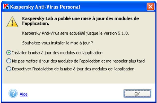 KASPERSKY ANTI-VIRUS PERSONAL 5.0 - Mise à jour des modules du logiciel Kaspersky Anti-Virus® Personal - 1