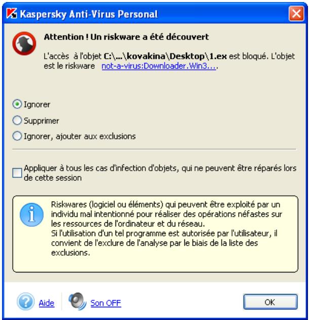 KASPERSKY ANTI-VIRUS PERSONAL 5.0 - Constitution d'une listede'exclusions dans KasperskyAnti-Virus - 11