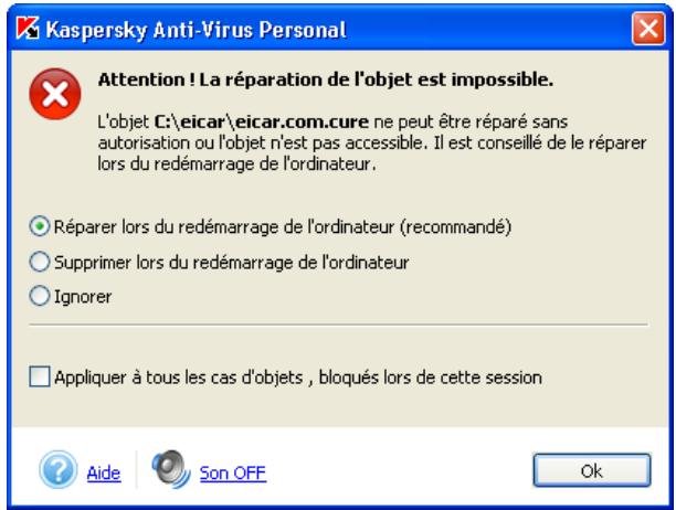 KASPERSKY ANTI-VIRUS PERSONAL 5.0 - Configuration à utiliser pour l'analyse - 12