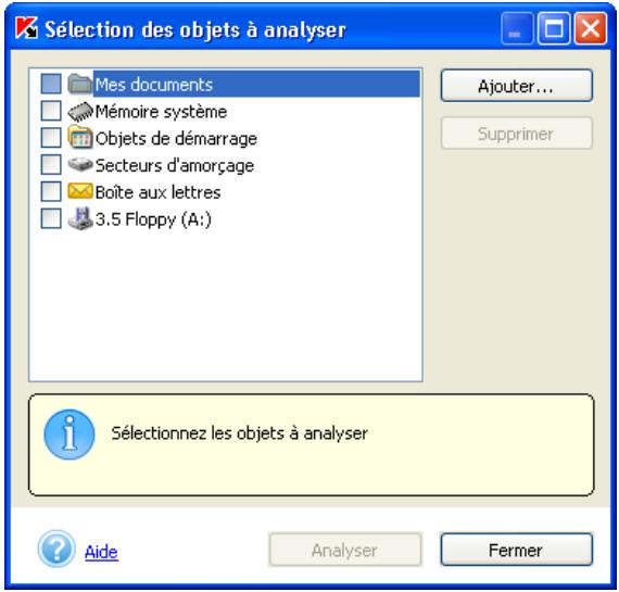 KASPERSKY ANTI-VIRUS PERSONAL 5.0 - Analyse d'objets individuels - 4