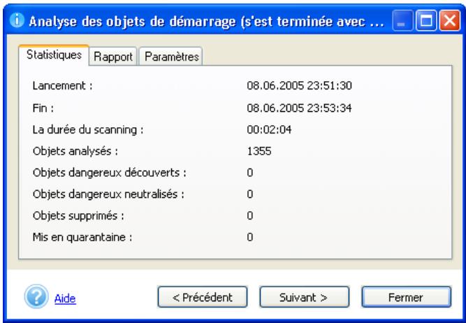 KASPERSKY ANTI-VIRUS PERSONAL 5.0 - Utilisation des rapports - 6