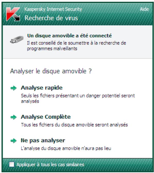 KASPERSKY INTERNET SECURITY 11 - FENETRE DE NOTIFICATION ET MESSAGES CONTEXTUELS - 1