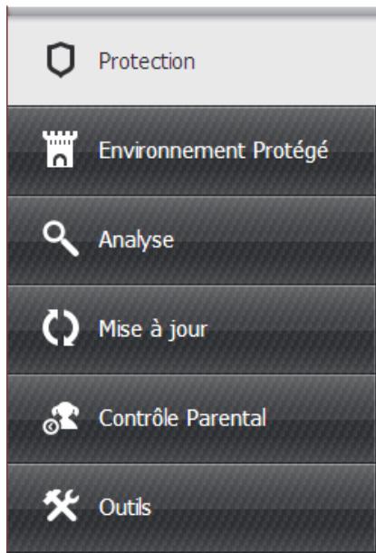 KASPERSKY INTERNET SECURITY 11 - FENETRE PRINCIPALE DE KASPERSKY INTERNET SECURITY - 2