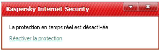 KASPERSKY INTERNET SECURITY 11 - FENETRE DE NOTIFICATION ET MESSAGES CONTEXTUELS - 2
