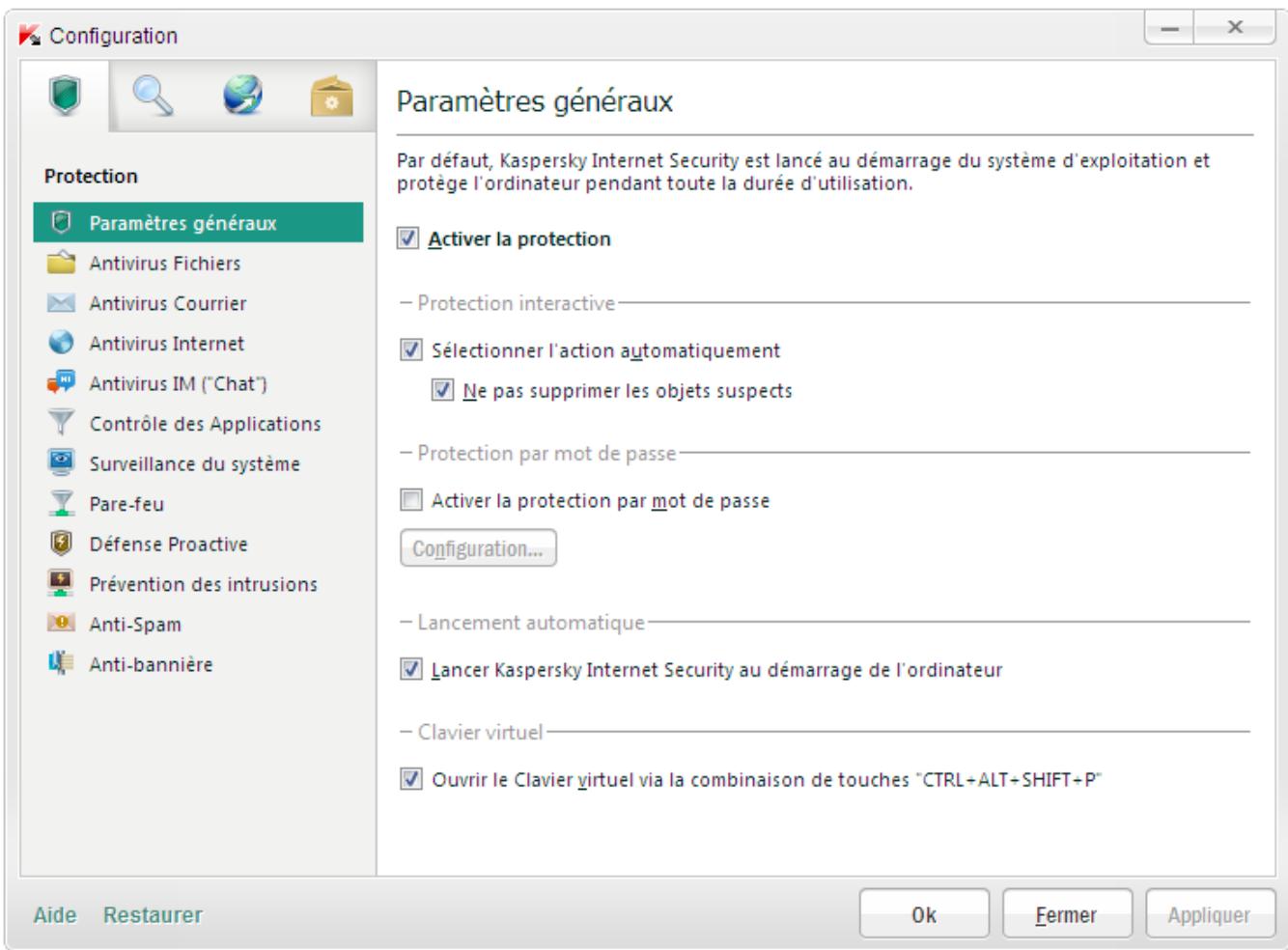 KASPERSKY INTERNET SECURITY 2012 - L'APPLICATION - 1