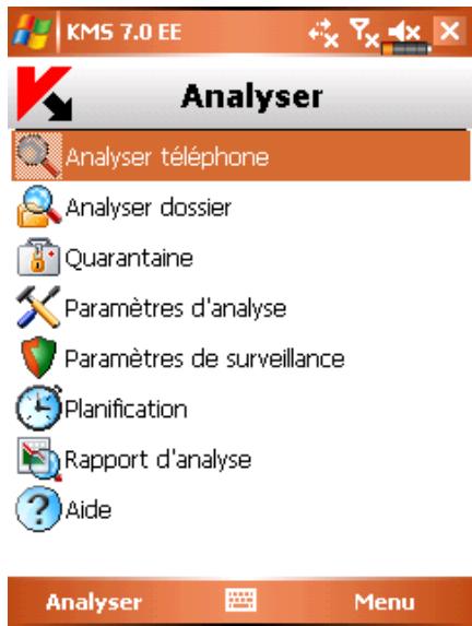 KASPERSKY MOBILE SECURITY 7.0 ENTERPRISE EDITION - Analyse à la demande - 1