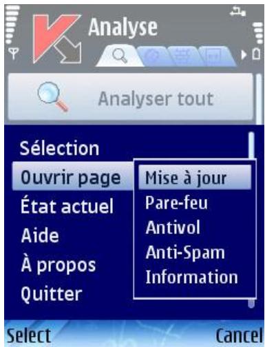 KASPERSKY MOBILE SECURITY 7.0 ENTERPRISE EDITION - Interface graphique utiliseur - 1