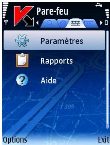 KASPERSKY MOBILE SECURITY 7.0 ENTERPRISE EDITION - Utilisation du module Pare-feu - 1