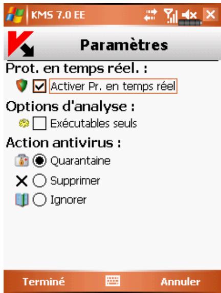 KASPERSKY MOBILE SECURITY 7.0 ENTERPRISE EDITION - Désinstallation de l'application - 1
