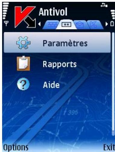 KASPERSKY MOBILE SECURITY 7.0 ENTERPRISE EDITION - Utilisation du module Antivol - 1