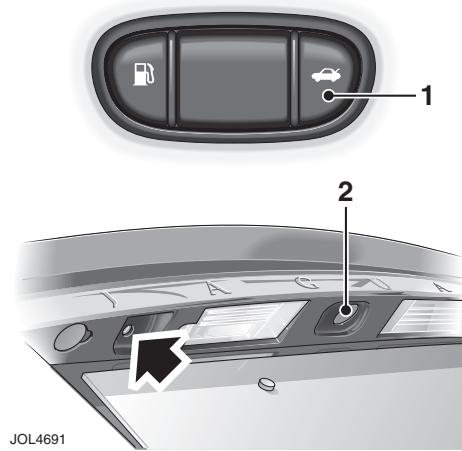 JAGUAR S-TYPE 2006 - COFFRE à bagages - 1