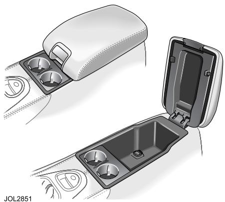 JAGUAR S-TYPE 2006 - Console centrale - 2